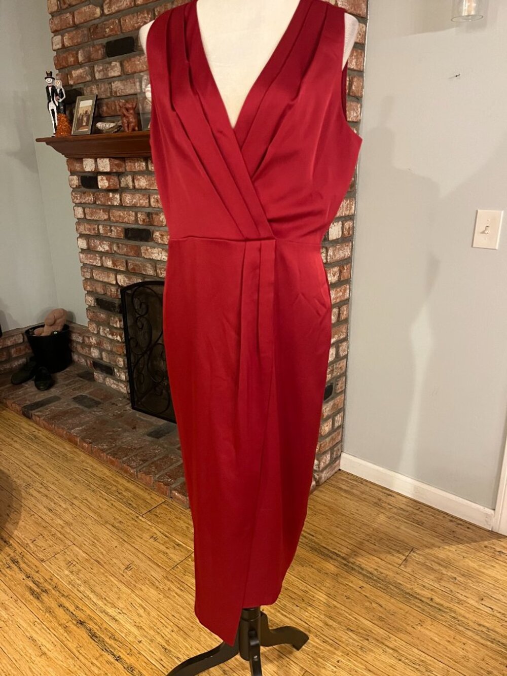Ted Baker $329 Chrisey Fixed Wrap Midi Dress